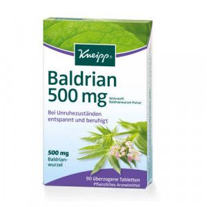 KNEIPP Baldrian 500 überzogene Tabletten