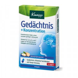 KNEIPP Gedächtnis+Konzentration Kapseln