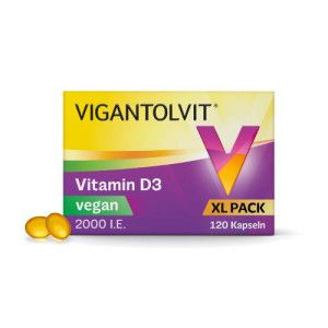 VIGANTOLVIT 2000 I.E. Vitamin D3 vegan Weichkaps.